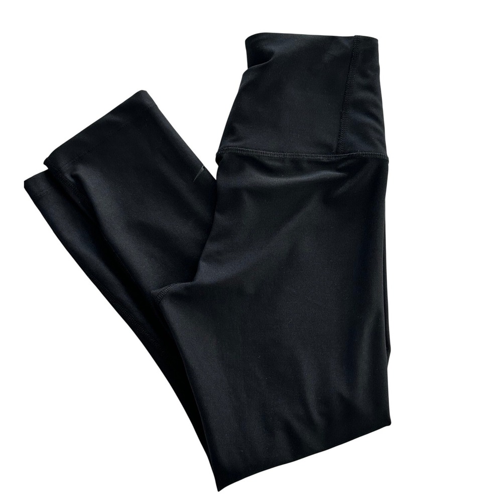 Nike Dri Fit Women's XS Black High Waisted Cropped Leggings Athletic Workout NWT